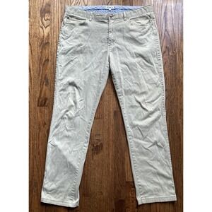 Peter Millar Pants Mens Size 38 Khaki Ultimate Sateen 5 Pocket Stretch MS20B39